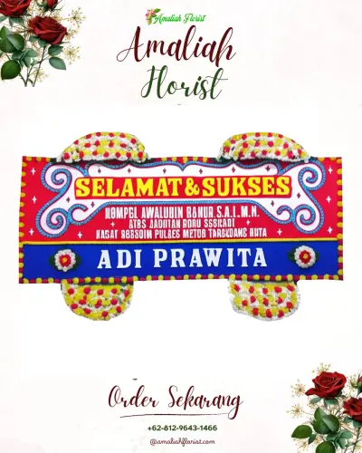 Karangan Bunga Ucapan Selamat cigemblong